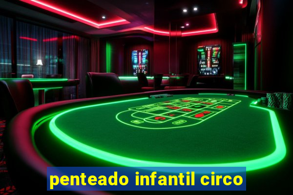 penteado infantil circo